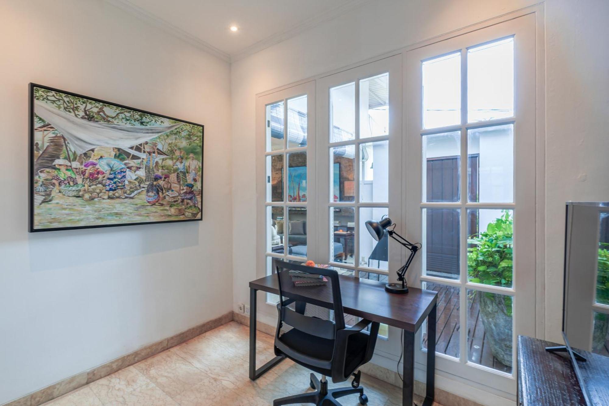 Mosan House: Art-Filled Gem Near Beach & Seminyak Square Exterior photo