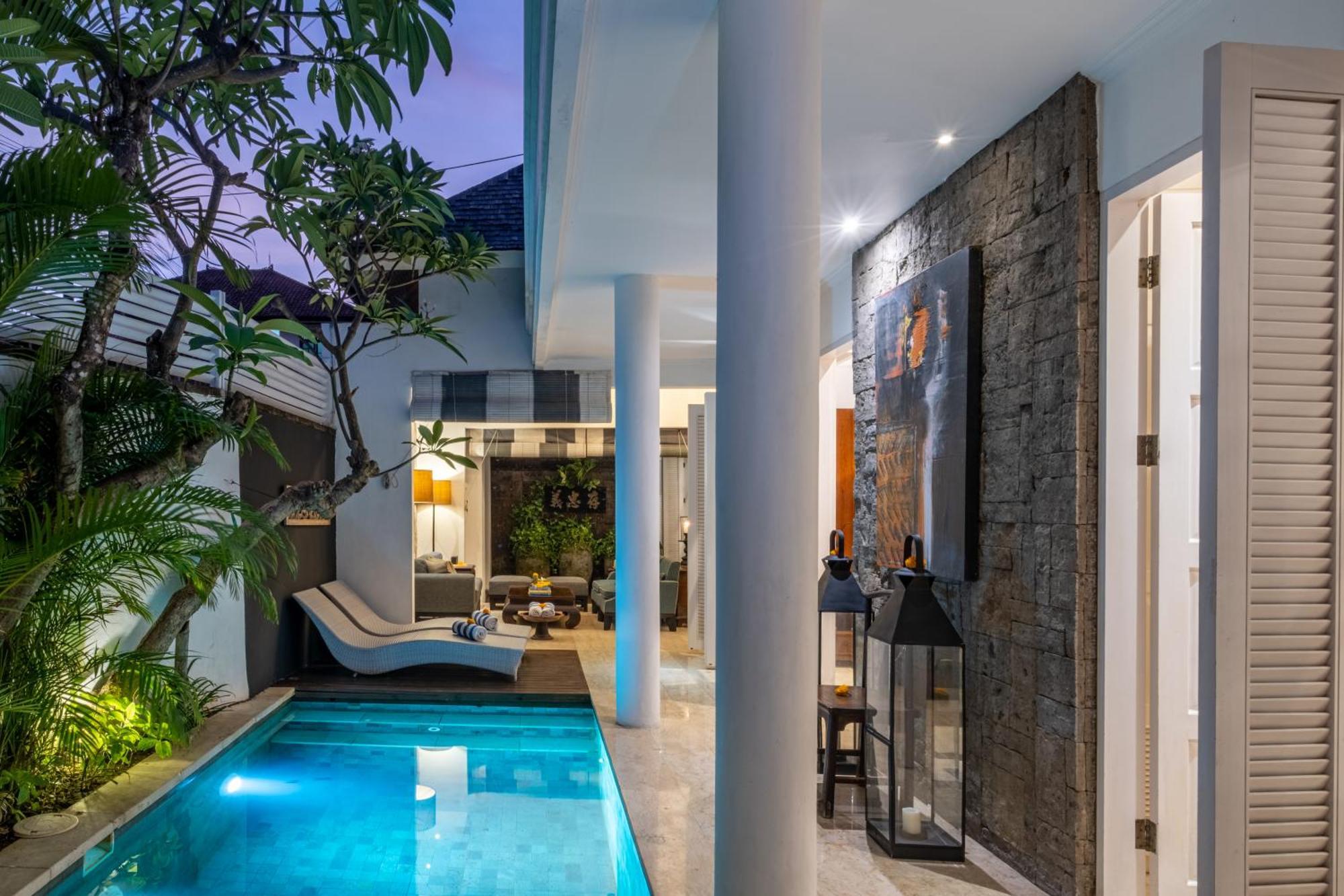 Mosan House: Art-Filled Gem Near Beach & Seminyak Square Exterior photo